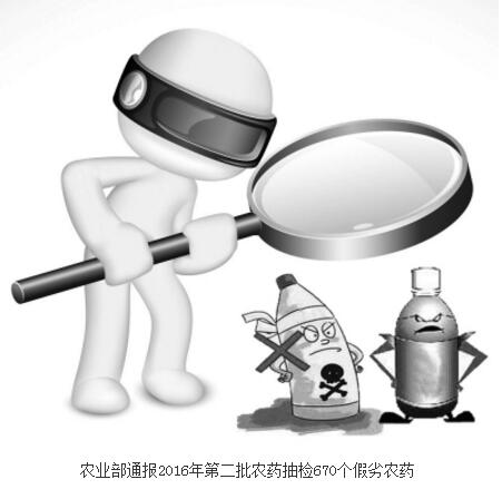 農(nóng)業(yè)部通報假劣農(nóng)藥